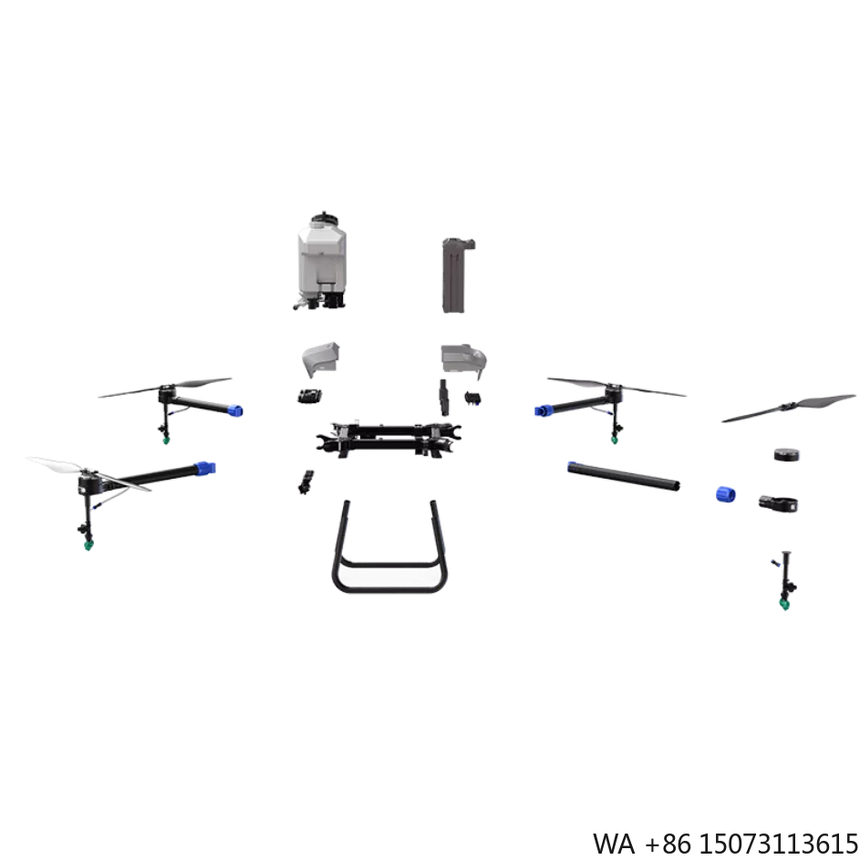 Drone Motor - เครื่องพ่นยาทางการเกษตรควบคุมการบินด้วยระบบ GPS ความแม่นยำสูง พร้อมอุปกรณ์หลัก ได้แก่ ปั๊ม
