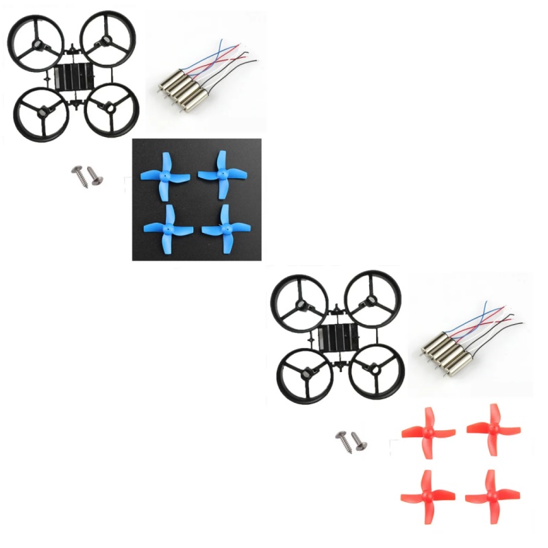 Drone Propeller - ชุดโครงสร้างโดรนขนาดเล็ก JJRC H36 Eachine E010 สำหรับประกอบเอง