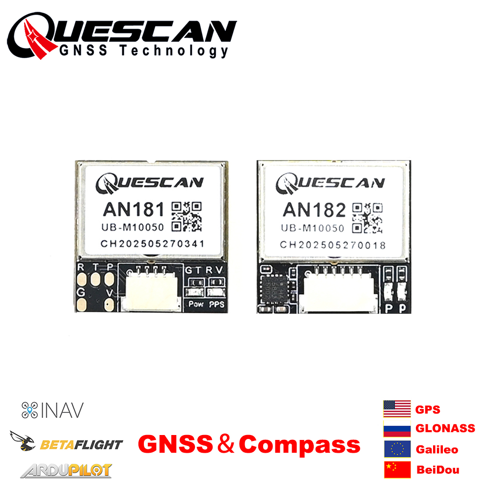 Drone Compass - โมดูล GPS GNSS QUESCAN 18 มม.