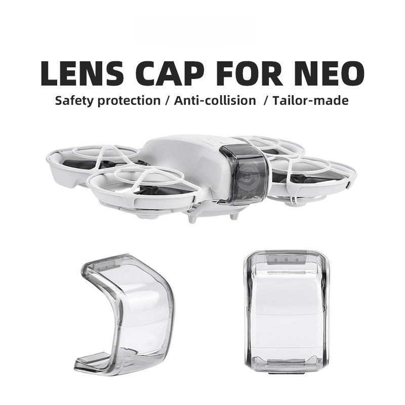Drone Gimbal - ฝาครอบเลนส์สําหรับฝาครอบเลนส์ DJI Neo,มือถือ Drone Gimbal กล้องที่ครอบ,กันฝุ่นอุปกรณ์เสริมฝาครอบโล่ป้องกัน