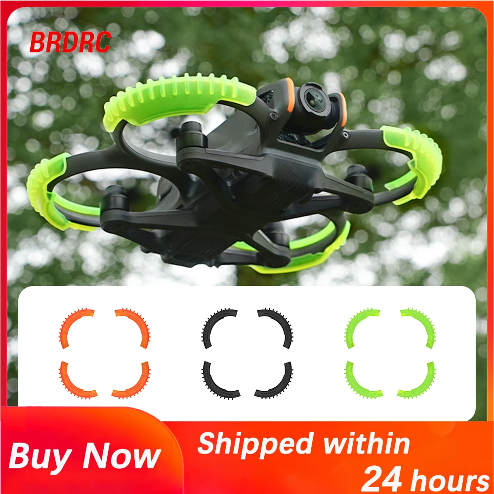 Drone Propeller Guard - BRDRC น้ําหนักเบาใบพัด GUARD กันชนสําหรับ DJI Avata