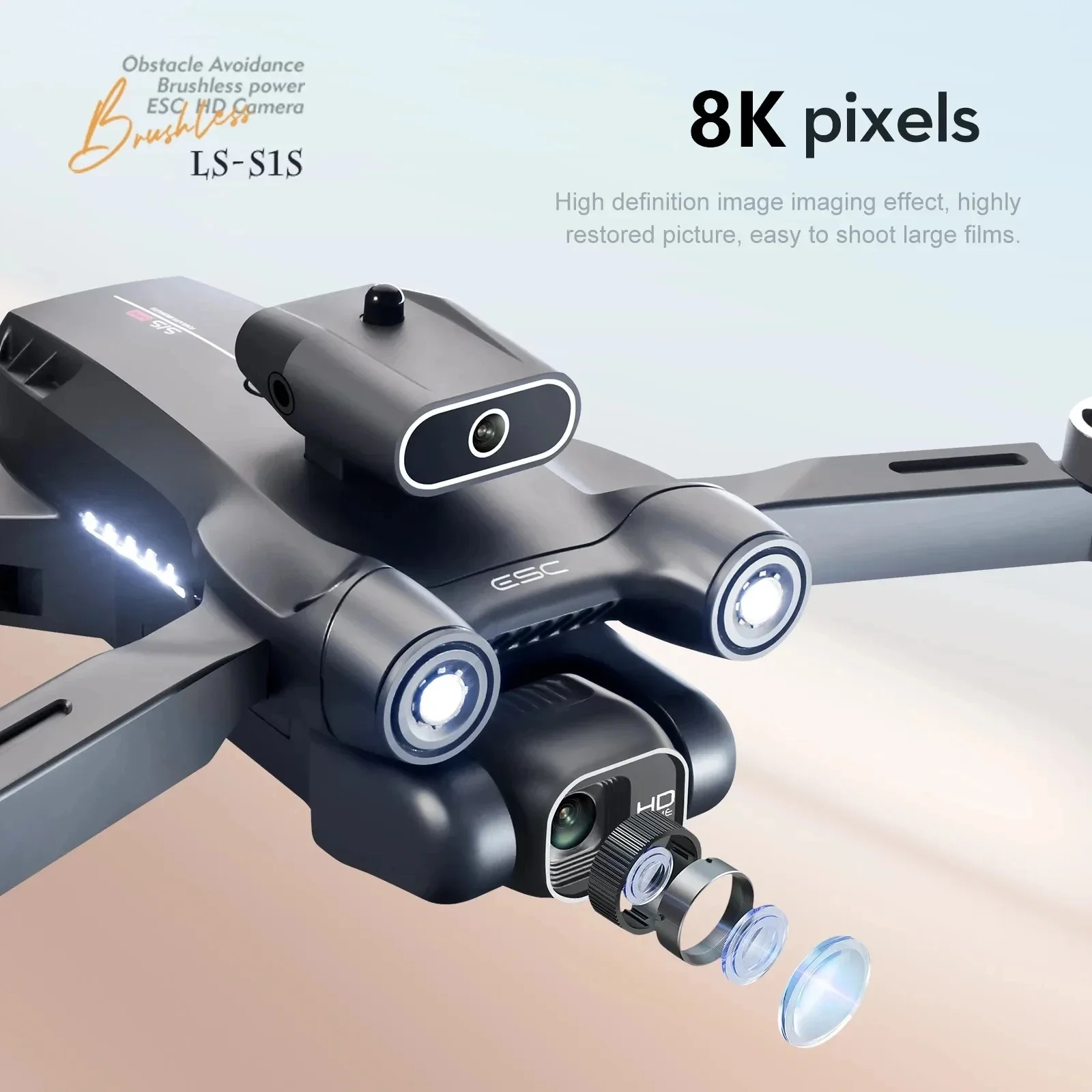โดรนติด GPS 5G S1S ใหม่กล้องโด - Drone Gps Module บทวิจารณ์และราคา