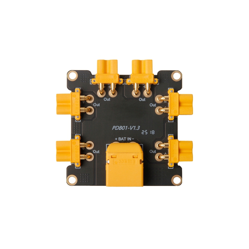 แผงจ่ายไฟ (PDB) XT30 แบบบัดกรี - Drone Power Distribution Board บทวิจารณ์และราคา