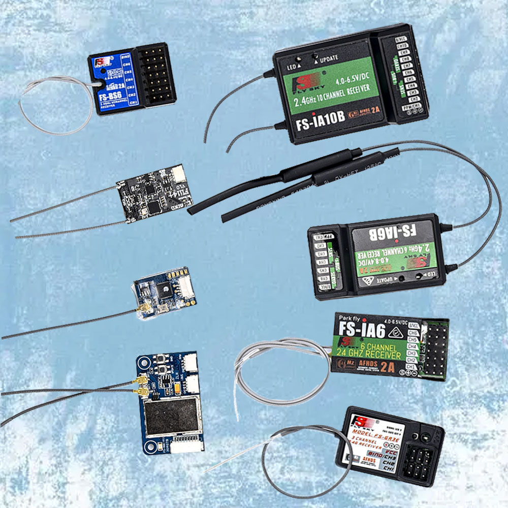 ฟลายสกาย RC รีซีฟเวอร์ FS-IA6  - Drone Receiver บทวิจารณ์และราคา