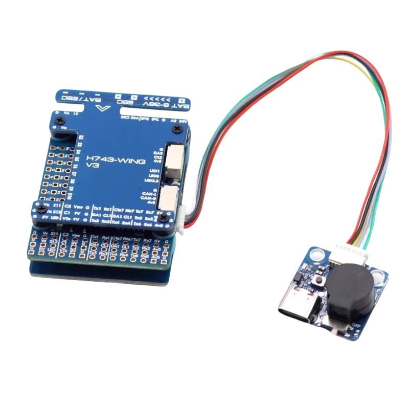บอร์ดควบคุมการบินโดรน H743 WIN - Drone Buzzer บทวิจารณ์และราคา