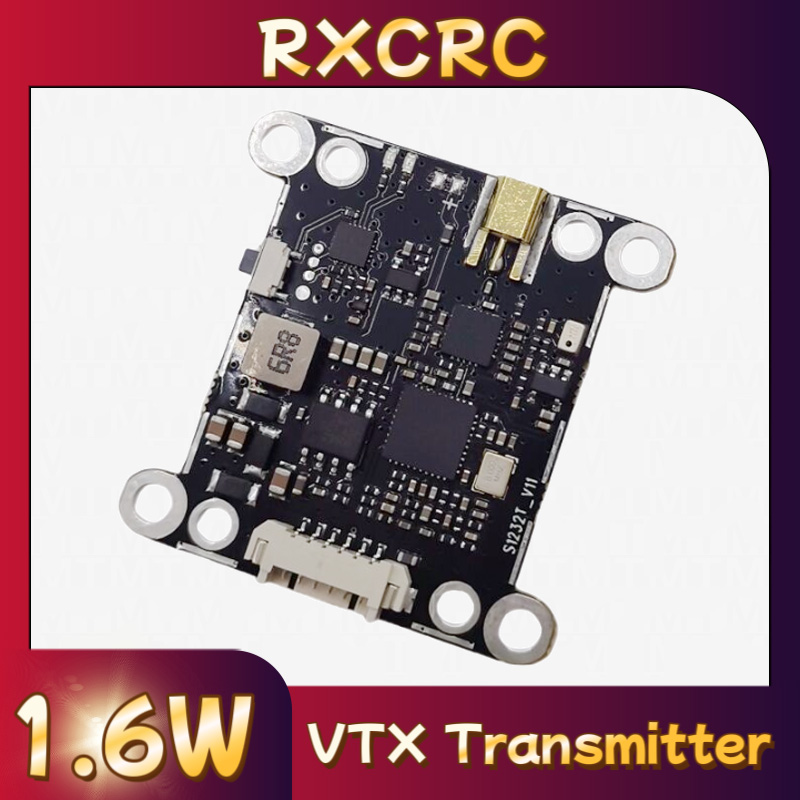 โมดูล RXCRC 5.8G 48CH 1.6W VTX - Drone Receiver บทวิจารณ์และราคา