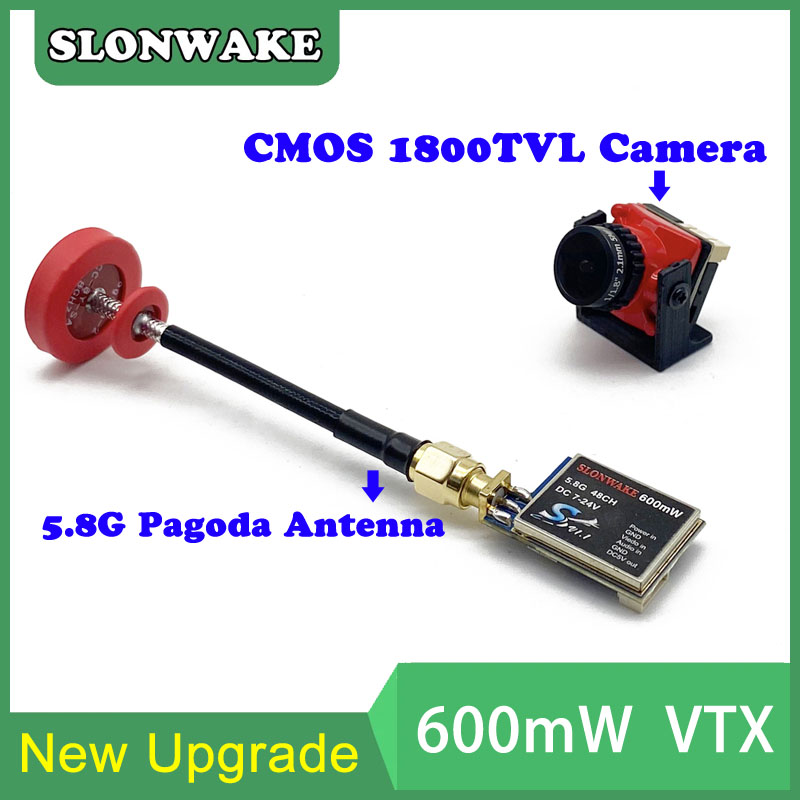 พร้อมใช้งาน 5.8G 48CH 600mW เค - Drone Receiver บทวิจารณ์และราคา