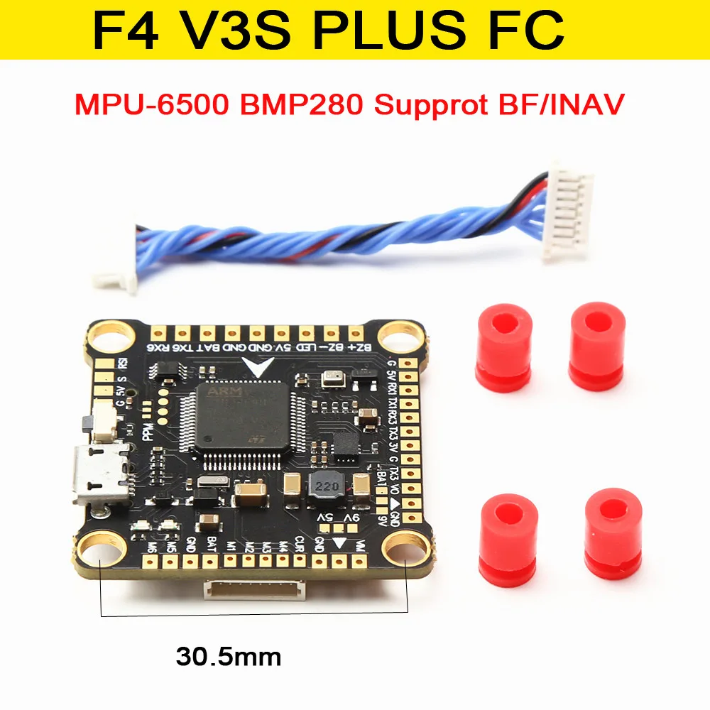 ชุดควบคุมการบิน NEW F4 V3S PLU - Betaflight Fc F4 บทวิจารณ์และราคา
