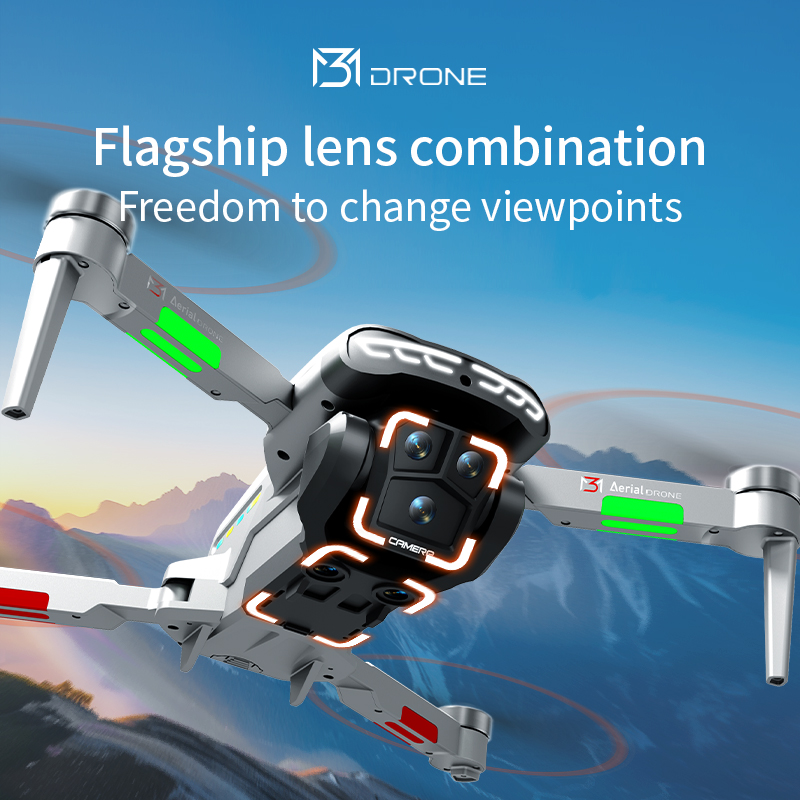 M3 Professional Drone 4K HDถ่า - Drone Gimbal บทวิจารณ์และราคา