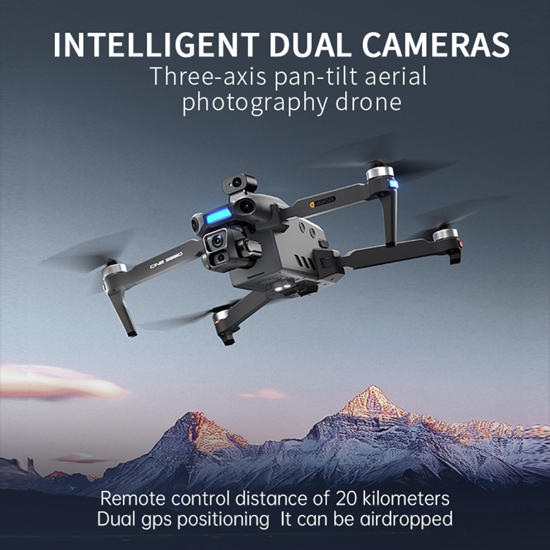 โดรนกล้องคู่ 8K รุ่นใหม่ ปี 20 - Drone Gimbal บทวิจารณ์และราคา