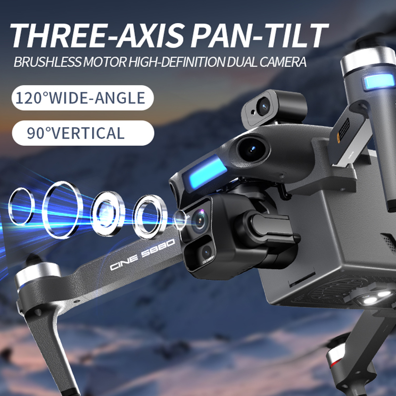 โดรนกล้องคู่ 8K รุ่นใหม่ ปี 20 - Drone Gimbal บทวิจารณ์และราคา