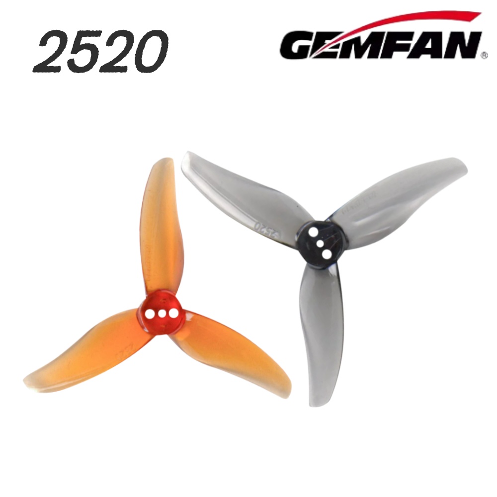 4 คู่เจมแฟน ฮิวริเคน 2520 2.5X - Drone Propeller บทวิจารณ์และราคา