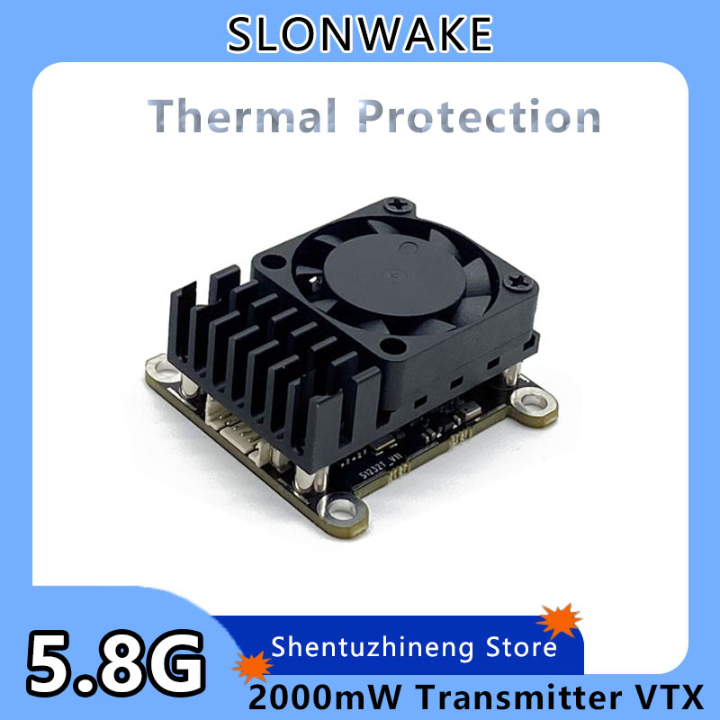 อัปเกรดใหม่ 5.8Ghz 2W ตัวส่งสั - Drone Receiver บทวิจารณ์และราคา