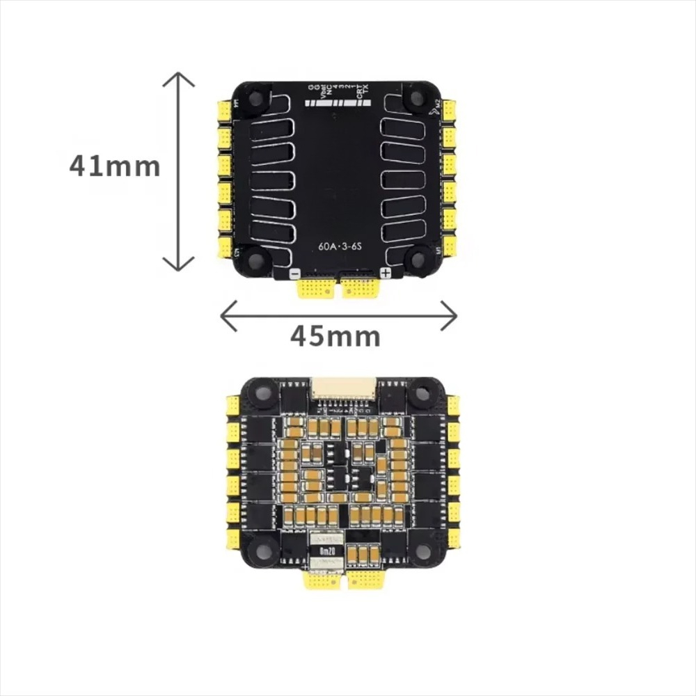 Raptor5 4-in-1 ESC 60A G701 V5 - Drone Esc บทวิจารณ์และราคา