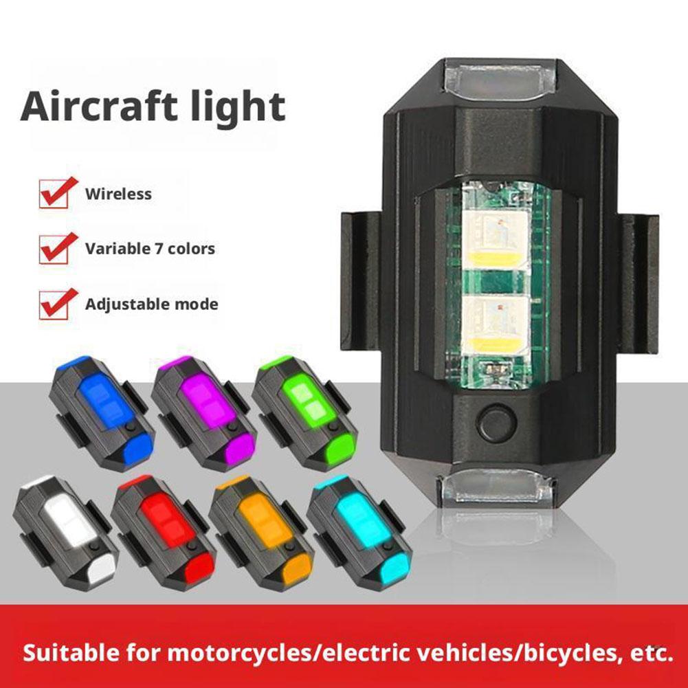 2 ชิ้น Mini LED Strobe ไฟตกแต่ - Drone Led Light บทวิจารณ์และราคา