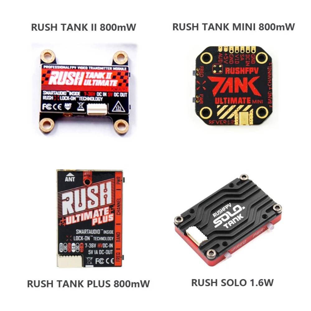 RUSH TANK Ultimate II/Mini/PLU - Drone Receiver บทวิจารณ์และราคา