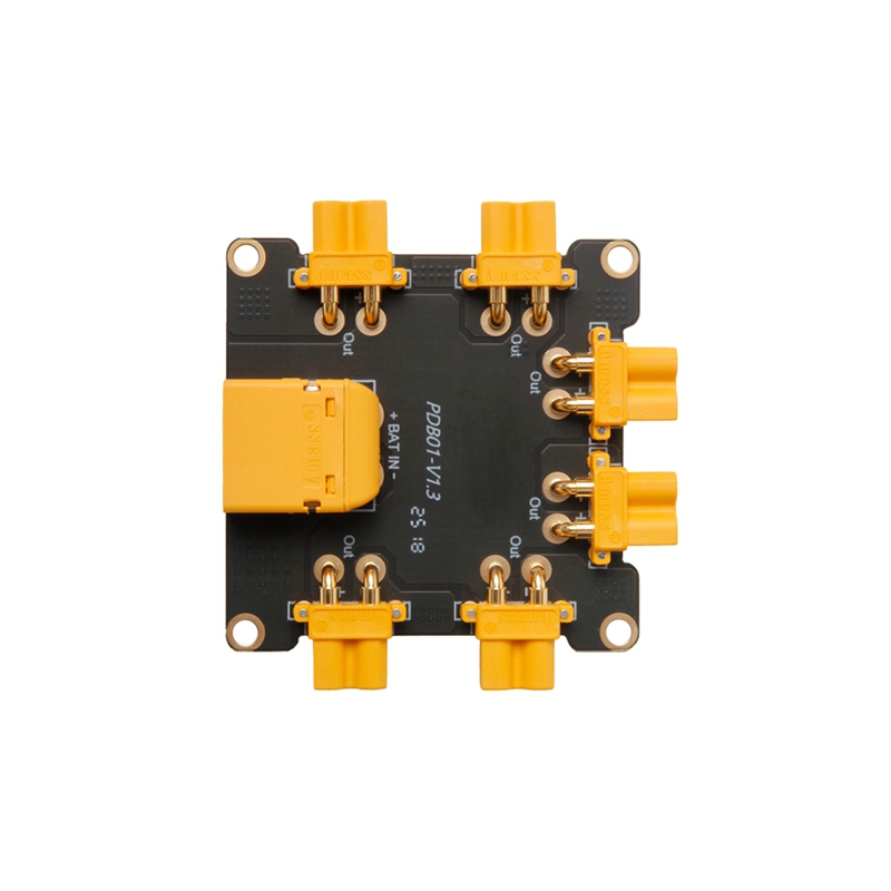 บอร์ดจ่ายไฟ (PDB) XT30 แบบเชื่ - Drone Power Distribution Board บทวิจารณ์และราคา